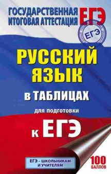 Книга ЕГЭ Русс.яз. в таблицах Савченкова Г.Ф., б-676, Баград.рф